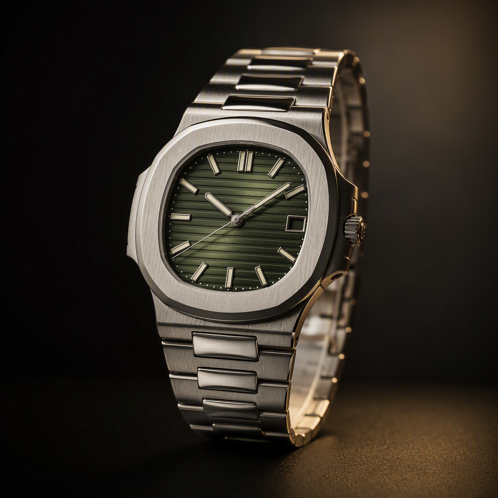 Patek Philippe Nautilus 5711/1A (Green Dial) 5711/1A-014 — authenticated pre-owned, Hong Kong stock
