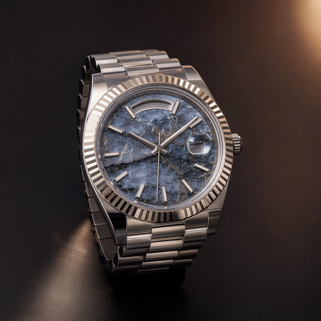 Rolex Day-Date 36 (Stone Dial) 128239 — authenticated pre-owned, Hong Kong stock