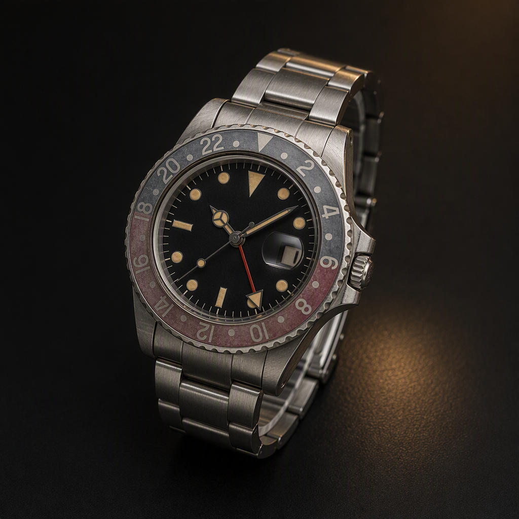 Rolex GMT-Master (Vintage Faded Bezel) 16750 — authenticated pre-owned, Hong Kong stock