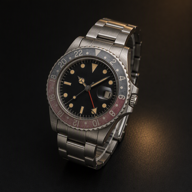 Rolex GMT-Master (Vintage Faded Bezel) 16750 — authenticated pre-owned, Hong Kong stock