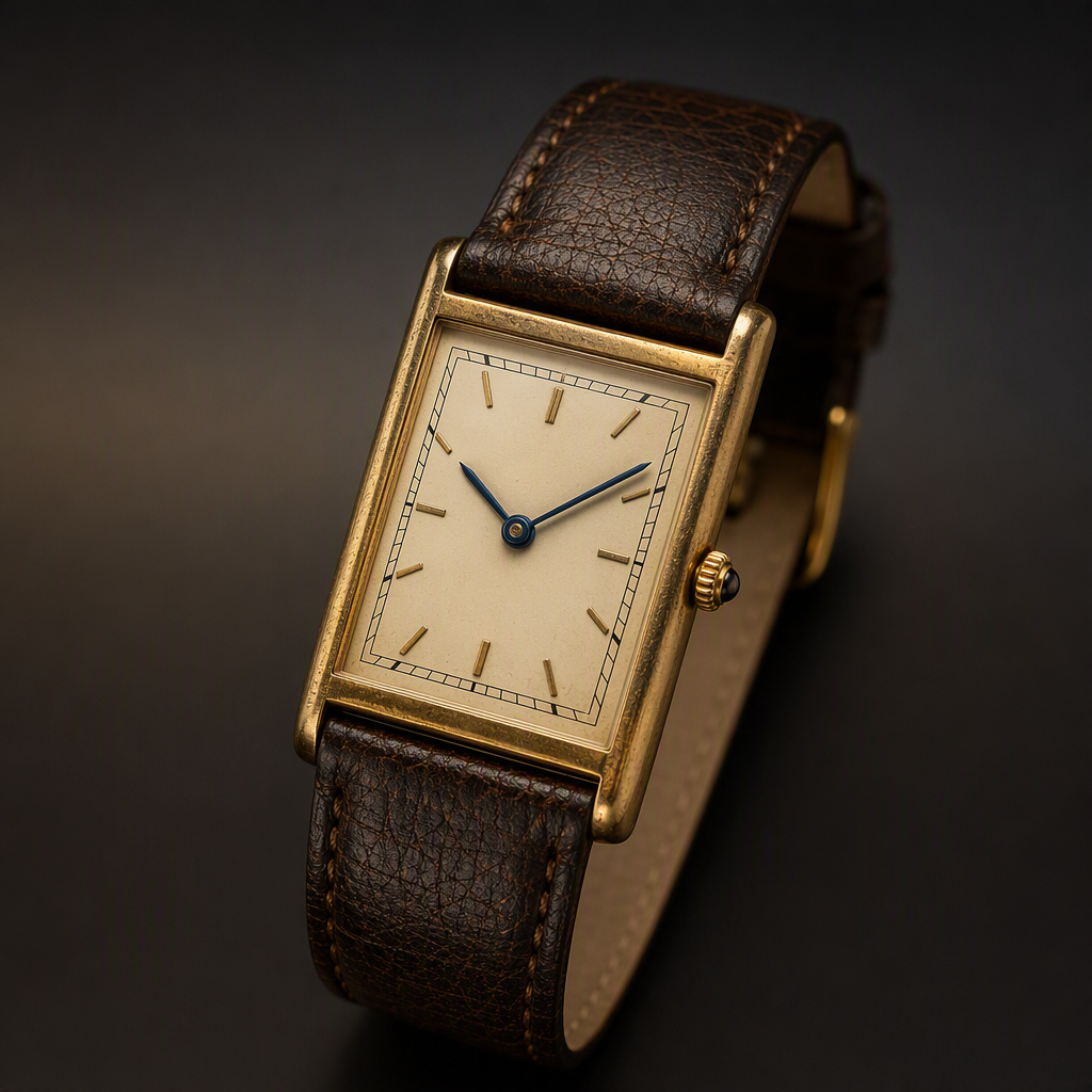 Cartier Tank Louis Cartier (Vintage) 78086 — authenticated pre-owned, Hong Kong stock